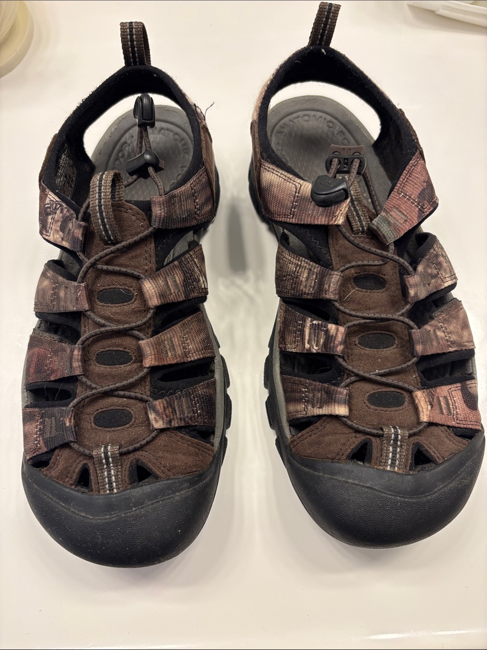 Keen Men's Brown Camouflage Newport H2 Sandals